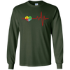 Image of Autism Shirt Heartbeat Mom Special Education Products
