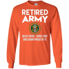 Image of Army retired shirt - Retired army shirts - Military Retired