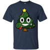 Image of Christmas Tree Poop Emoticon Funny Christmas Shirt