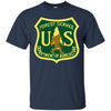 Image of Bigfoot, Sasquatch, Yeti, USFS, Funny, T-shirt