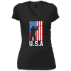 Image of American Flag Long Sleeve Shirt Hunting 4th of July USA Gift