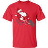 Image of Santa Motorcycle T-Shirt | Funny Christmas Bike Shirt