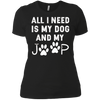 Image of All I need is my dog and my jeep funny dog lover Tee Shirt