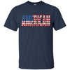 Image of American US Flag Veteran Gift Long Sleeve Shirt for Patriots