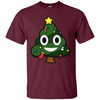 Image of Christmas Tree Poop Emoticon Funny Christmas Shirt