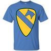 Image of Army 1st Cavalry Division Patch Military Veteran T-Shirt
