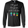 Image of T-shirt Toutes les bonnes choses sont sauvages et gratuites