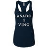Image of Asado y Vino T-shirt - Funny BBQ Beef and Wine T-Shirt