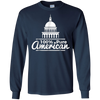 Image of 100% Pure American Proud Artwork T Shirt USA Citizen Gift