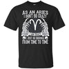 Image of As An Aries T-Shirt Aries Zodiac Gifts