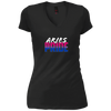 Image of Aries Bisexual Pride Flag Zodiac Sign Long Sleeve T-Shirt