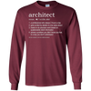 Image of Architect Definition T-Shirt - funny TShirt for architects