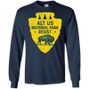Image of ALT US National Park Resist Service T shirt Bison Vintage