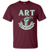 Image of Art is Freedom great t shirt for artists who love to draw