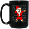 Image of Akita Dabbing Santa Claus Merry Xmas Japanese