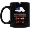 Image of American Grown with Georgian Roots - Georgia T-Shirt