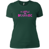 Image of A Little Bit Dramatic Shirt movie tee quote for drama queen