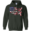 Image of American Gun Shirt: United States Flag Pattern
