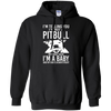 Image of A Pitbull My Dad Said I'm a Baby - Funny T-Shirt