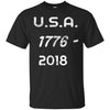 Image of America Independence Day Freedom 4th July Apparel T-Shirt