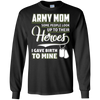 Image of Army Mom Shirt I Gave Birth To My Heroes Funny For Mother