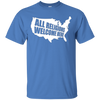 Image of ALL RELIGIONS Welcome Here Protest T Shirt - Anti Trump Ban