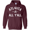 Image of Atlanta vs. All Y'all T-shirt for a Proud Atlantan