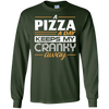 Image of A Pizza a Day Keeps My Cranky Away Foodie T-Shirt