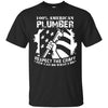 Image of 100% American Plumber Respect The Craft T-Shirt Gift
