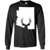 Image of Arizona Deer Hunter Deer Hunting Long Sleeve T-shirt