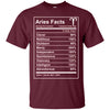 Image of Aries Facts - Funny Aries zodiac T-shirt Cool short sleeve