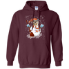 Image of Christmas Snowman Shih Tzu Funny T-shirt