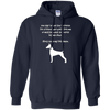 Image of Le long est venu mon tee-shirt d'amusement de doberman pour les amants de chien