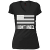 Image of American Flag I Don't Kneel Patriotic T-Shirt