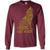 Image of Wolf Wisdom T-shirt - Wolf Lovers Tshirt