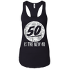 Image of 50 Is The New 40 T-Shirt | Vintage 50th Birthday Tee Shirt