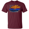 Image of Arizona Thin Blue Line Flag T-Shirt
