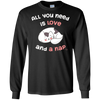 Image of All You Need Is Love And A Nap - Funny Cat Nap Shirt