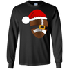 Image of Santa Football Christmas Sports T-Shirt