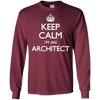 Image of Architect Keep Calm Funny Architect Gift T-Shirt