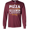 Image of A Pizza a Day Keeps My Cranky Away Foodie T-Shirt