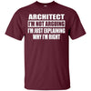 Image of Architect I'm Not Arguing T-Shirt