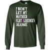 Image of Alzheimer's Awareness T-Shirt For Mothers Purple Ribbon Tee