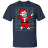 Image of American Bully Dabbing Santa Claus Xmas