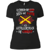 Image of Artilleryman Of Christ A Child Of God Men Of Faith T-shirt