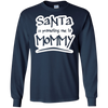 Image of Santa Is Promoting Me To Mommy T-Shirt | Christmas Tee
