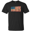 Image of American Vintage Tattered Flag patriotic tee shirt