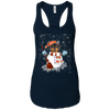 Image of Christmas Snowman Rottweiler Funny T-shirt