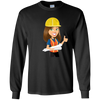 Image of Woman Architect Shirt Contractor Construction T-Shirt