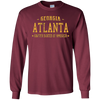Image of Atlanta Georgia T-Shirt Vintage Sports Design Shirt